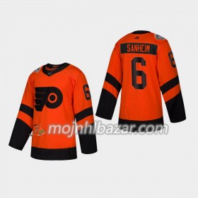 Dresovi Philadelphia Flyers Travis Sanheim 6 Adidas 2019 Stadium Series Authentic - Muške